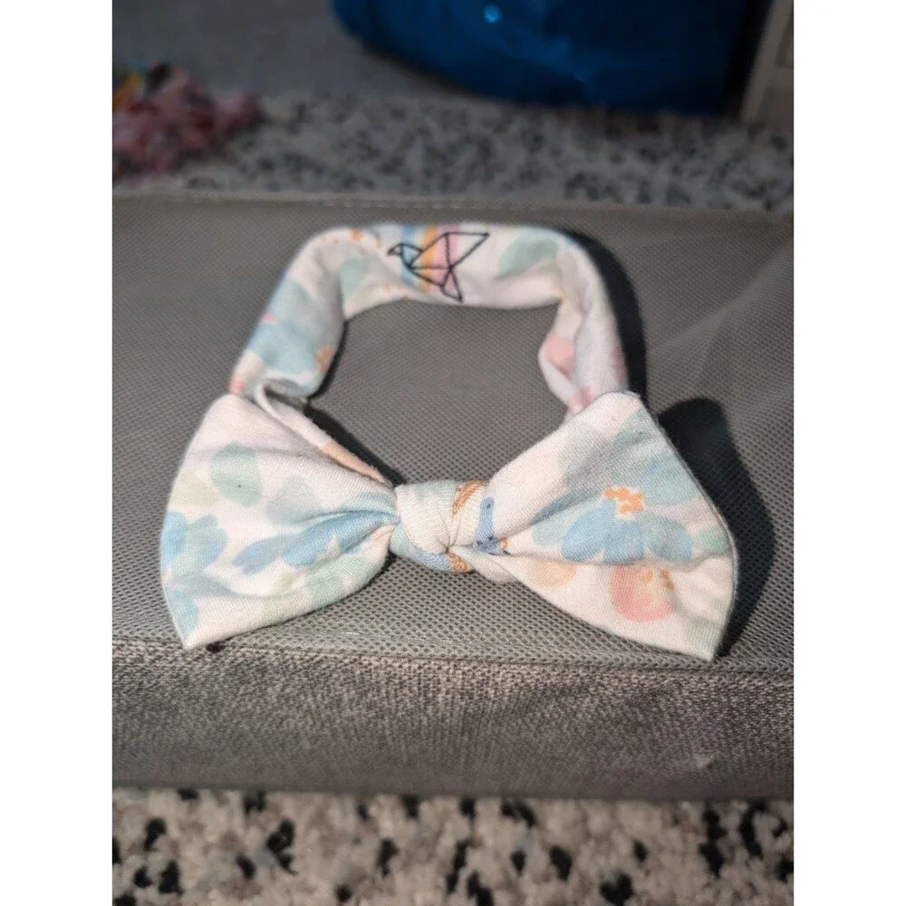 Copper Pearl Whimsy Headband Bow